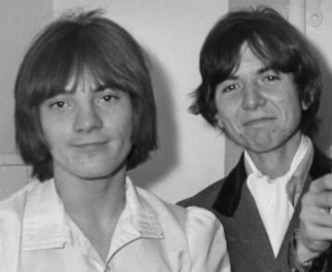 Young Steve Marriott and Ronnie Lane